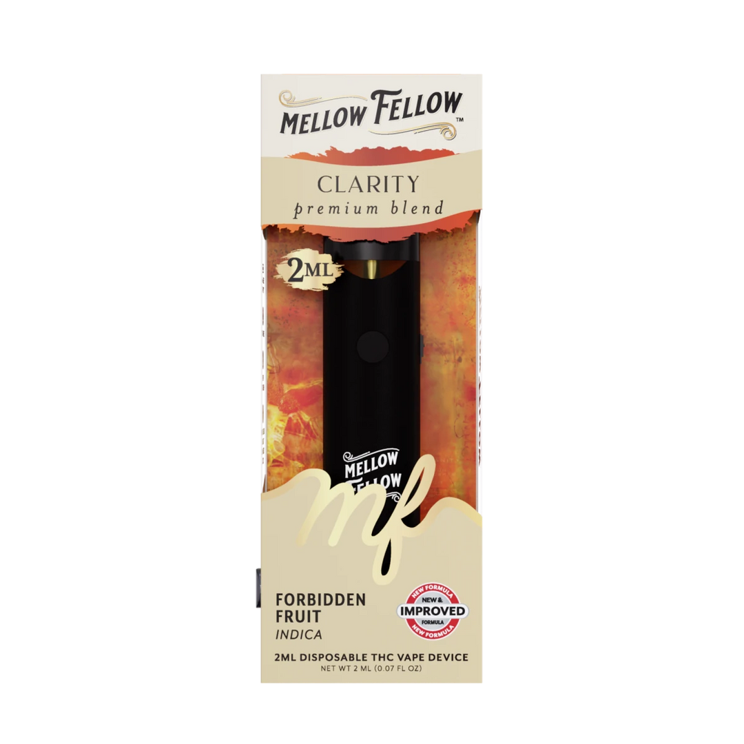 Clarity Blend 2ml Disposable Vape - Forbidden Fruit (Indica)  Mellow Fellow