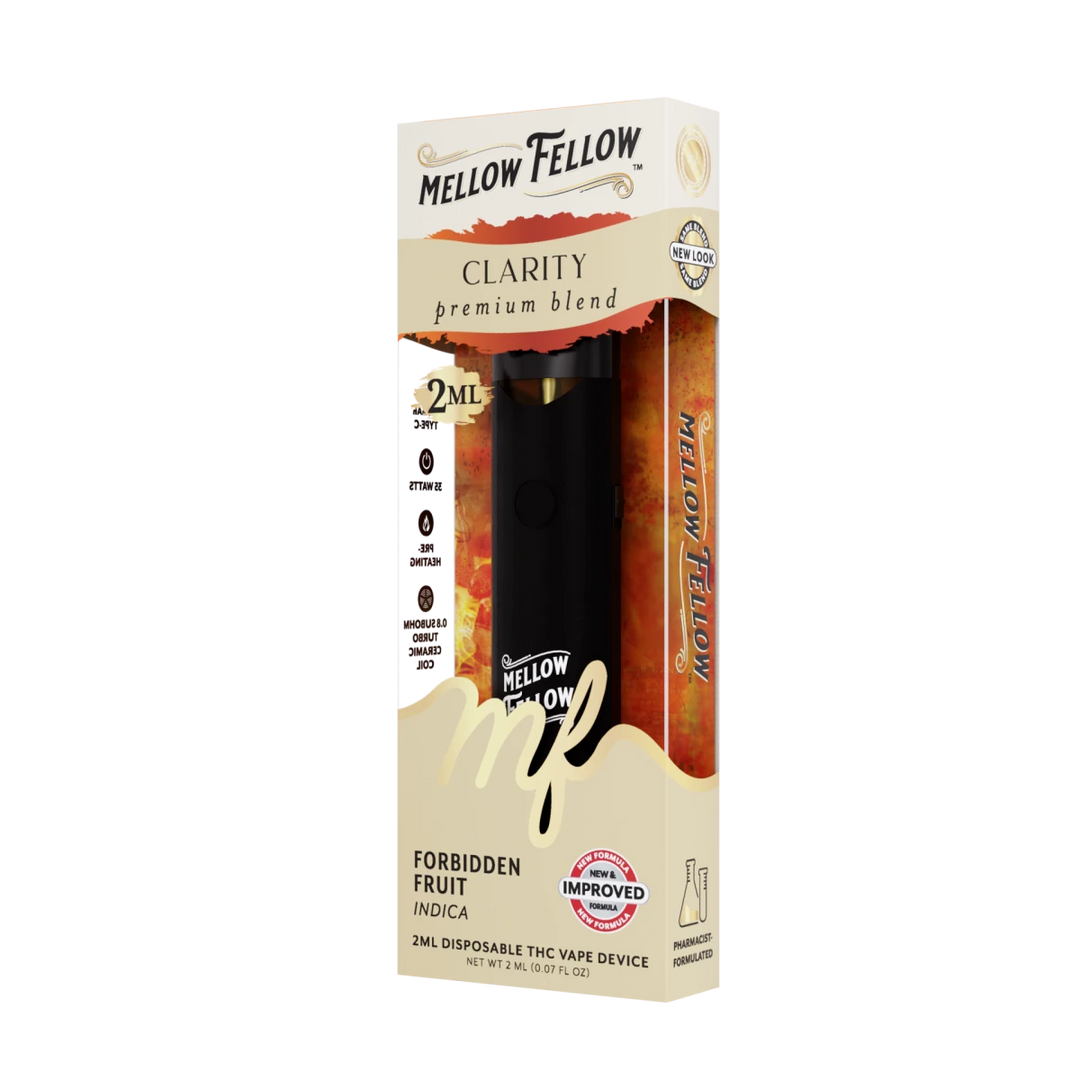 Clarity Blend 2ml Disposable Vape - Forbidden Fruit (Indica) - Mellow Fellow