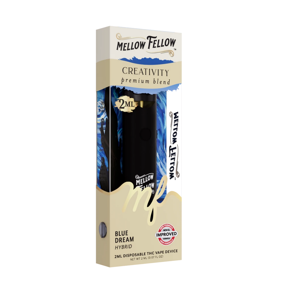 Creativity Blend 2ml Disposable Vape - Blue Dream (Hybrid) - Mellow Fellow