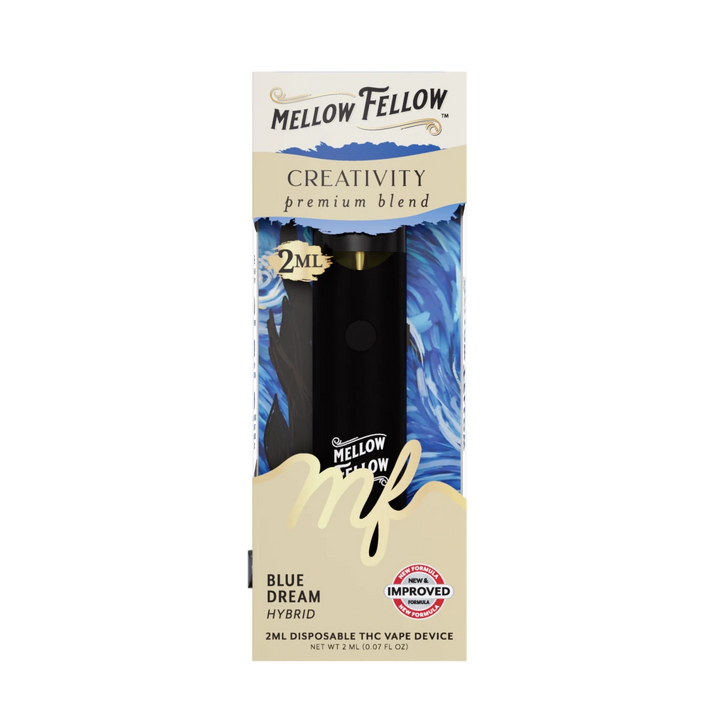 Creativity Blend 2ml Disposable Vape - Blue Dream (Hybrid) - Mellow Fellow