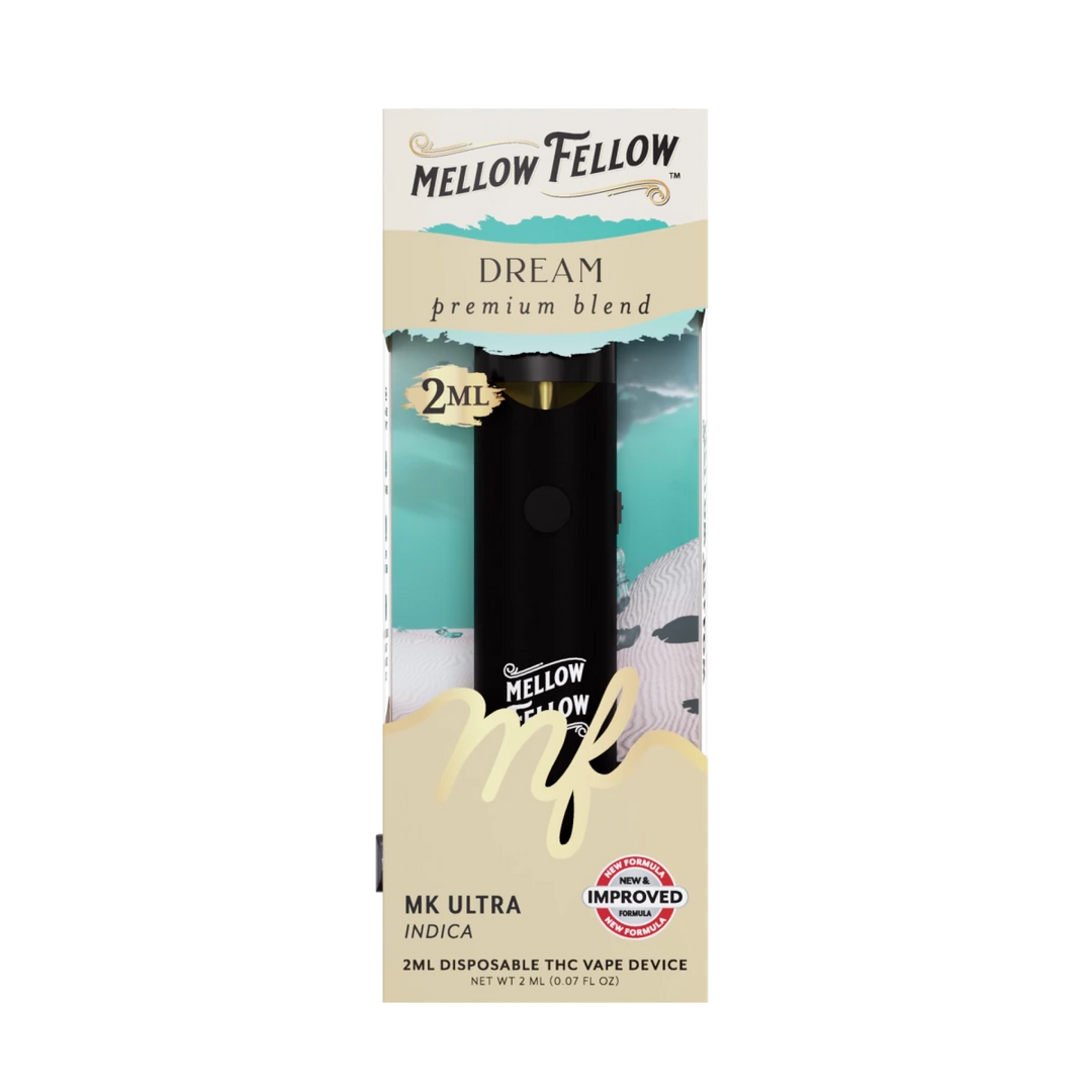Dream Blend 2ml Disposable Vape - MK Ultra (Indica) - Mellow Fellow