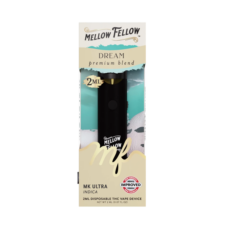 Dream Blend 2ml Disposable Vape - MK Ultra (Indica) - Mellow Fellow