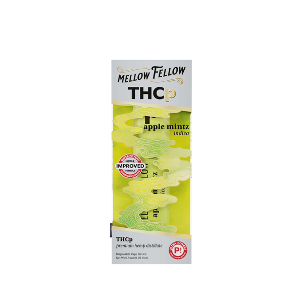 THCp 0.5g Disposable Vape - Apple Mintz (Indica)