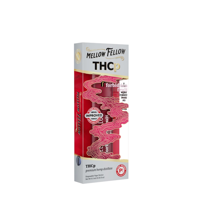 THCp 0.5g Disposable Vape - Forbidden Fruit (Indica) - Mellow Fellow