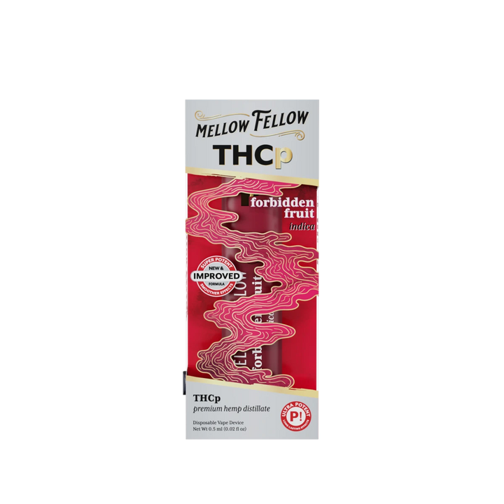 THCp 0.5g Disposable Vape - Forbidden Fruit (Indica) - Mellow Fellow