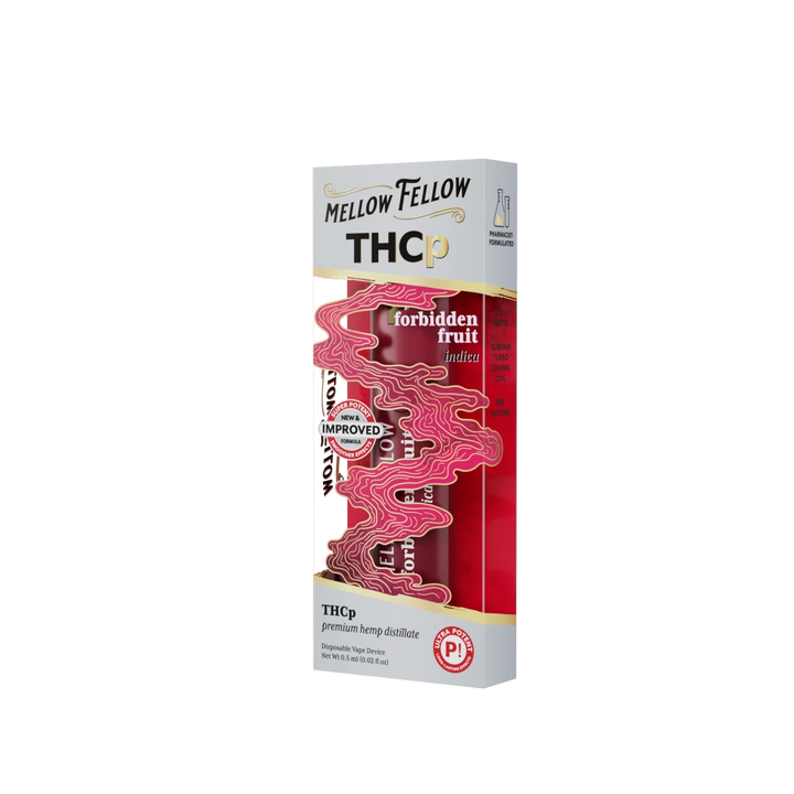 THCp 0.5g Disposable Vape - Forbidden Fruit (Indica) - Mellow Fellow