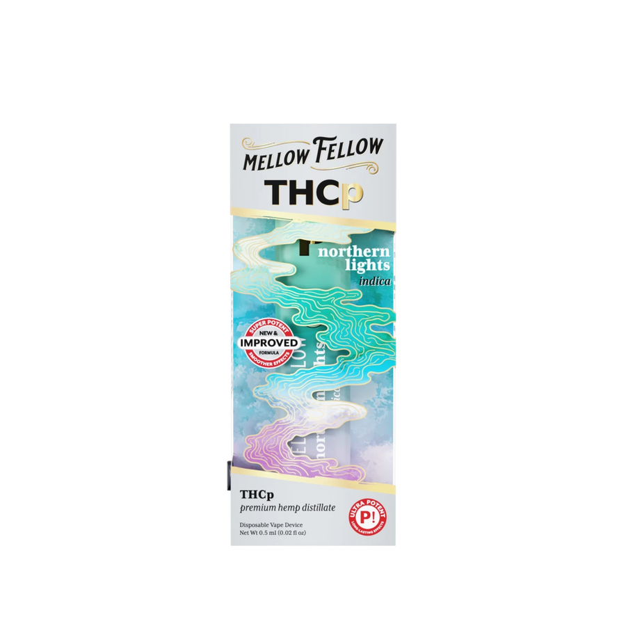 THCp 0.5g Disposable Vape - Northern Lights (Indica) Mellow Fellow THCp 0.5g Disposable Vape - Northern Lights (Indica) Mellow Fellow