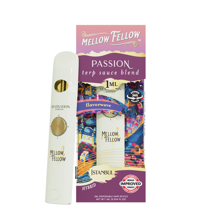 Passion Blend - Terp Sauce 1ml Disposable Spinner Vape - Flavorwave (Hybrid)