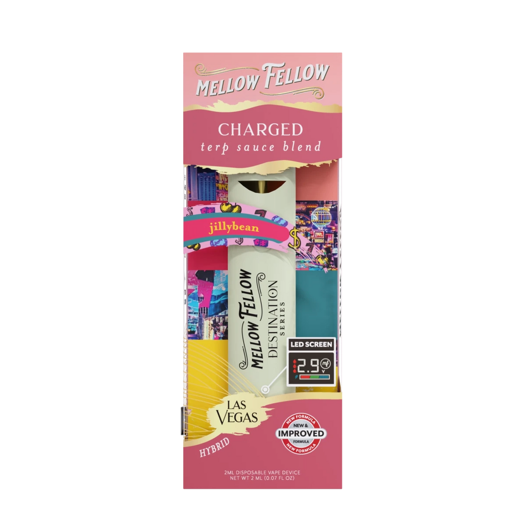 Charged Blend - Terp Sauce 2ml Disposable Vape - Jillybean (Hybrid) - Mellow Fellow