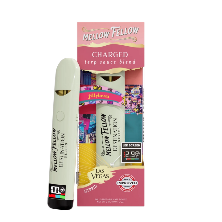 Charged Blend - Terp Sauce 2ml Disposable Vape - Jillybean (Hybrid) - Mellow Fellow