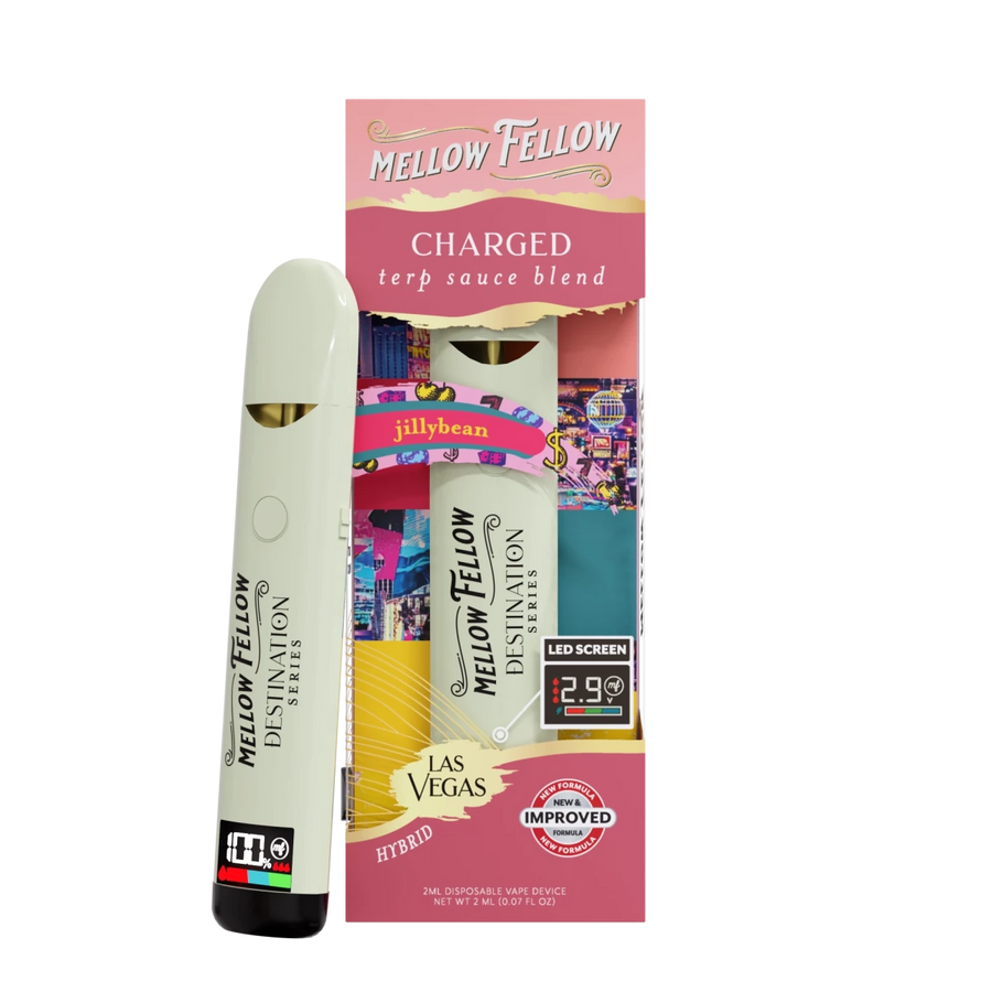 Charged Blend - Terp Sauce 2ml Disposable Vape - Jillybean (Hybrid) - Mellow Fellow