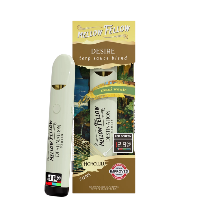 Desire Blend - Terp Sauce 2ml Disposable Vape - Maui Wowie (Sativa) - Mellow Fellow