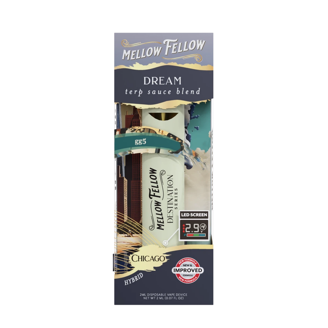 Dream Blend - Terp Sauce 2ml Disposable Vape - GG5 (Hybrid) - Mellow Fellow