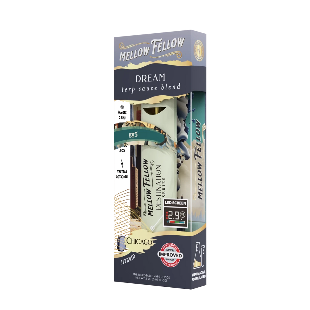 Dream Blend - Terp Sauce 2ml Disposable Vape - GG5 (Hybrid) - Mellow Fellow