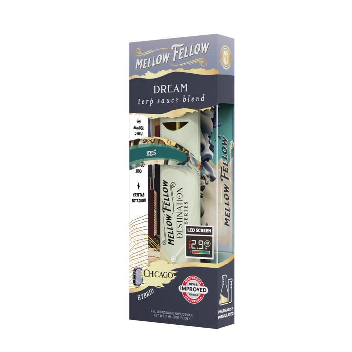 Dream Blend - Terp Sauce 2ml Disposable Vape - GG5 (Hybrid) - Mellow Fellow
