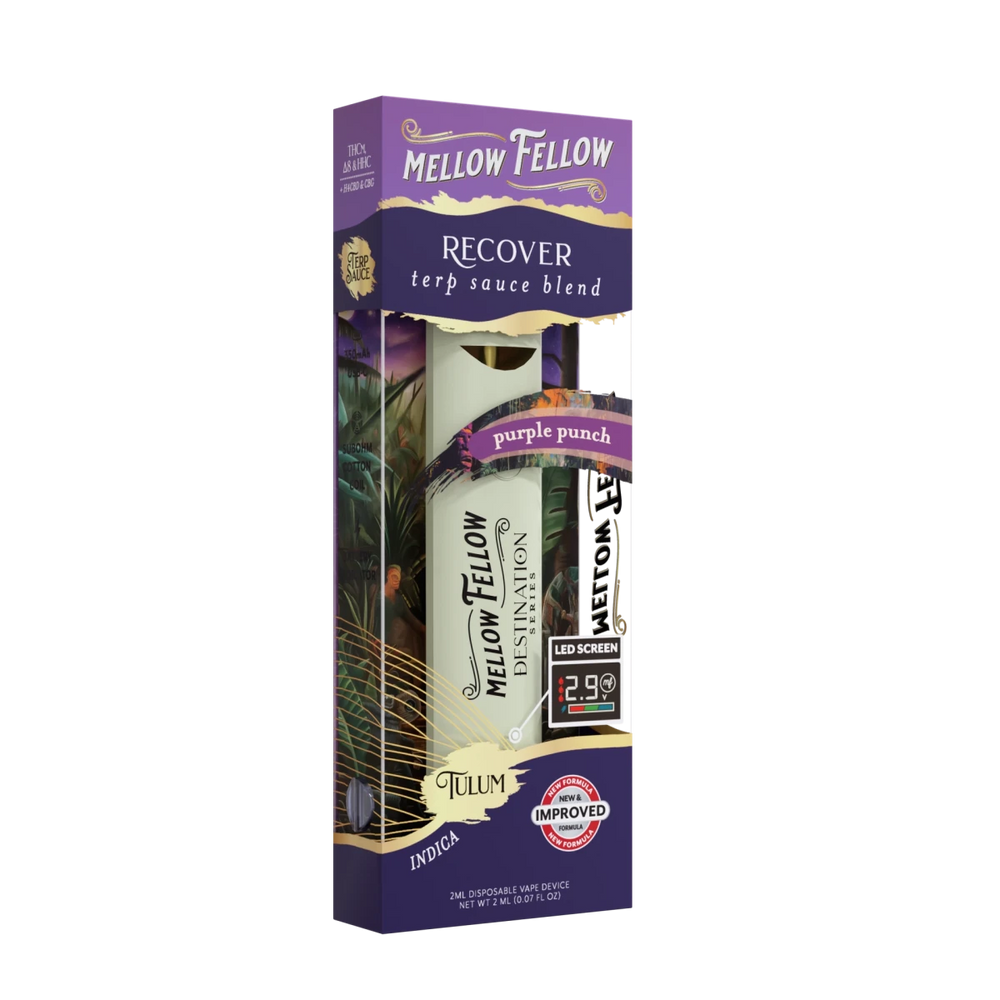 Recover Blend - Terp Sauce 2ml Disposable Vape - Purple Punch (Indica) - Mellow Fellow