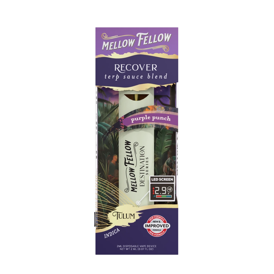 Recover Blend - Terp Sauce 2ml Disposable Vape - Purple Punch (Indica) - Mellow Fellow