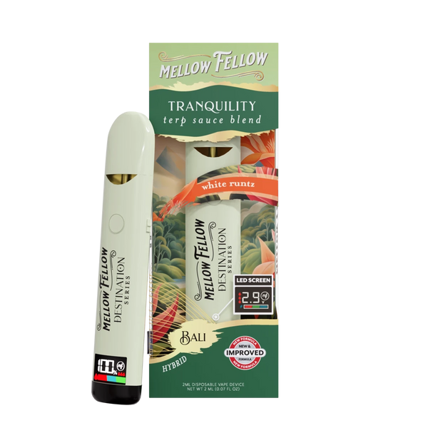 Tranquility Blend - Terp Sauce 2ml Disposable Vape - White Runtz (Hybrid)
