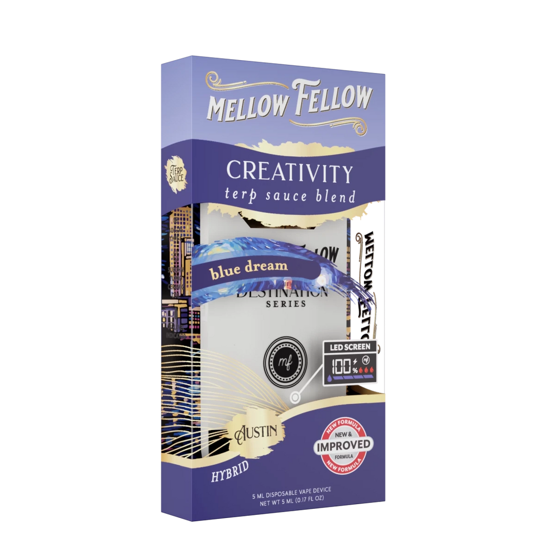 Creativity Blend - Terp Sauce 5ml Disposable Vape - Blue Dream (Hybrid   Mellow Fellow