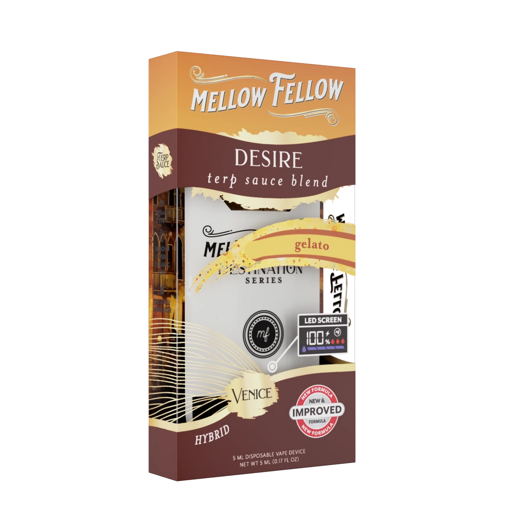 Desire Blend - Terp Sauce 5ml Disposable Vape - Gelato (Hybrid) - Mellow Fellow