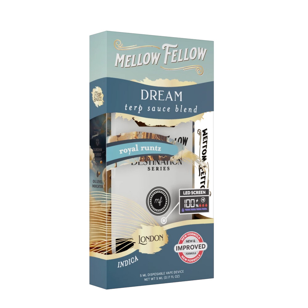 Dream Blend - Terp Sauce 5ml Disposable Vape - Royal Runtz (Indica) - Mellow Fellow