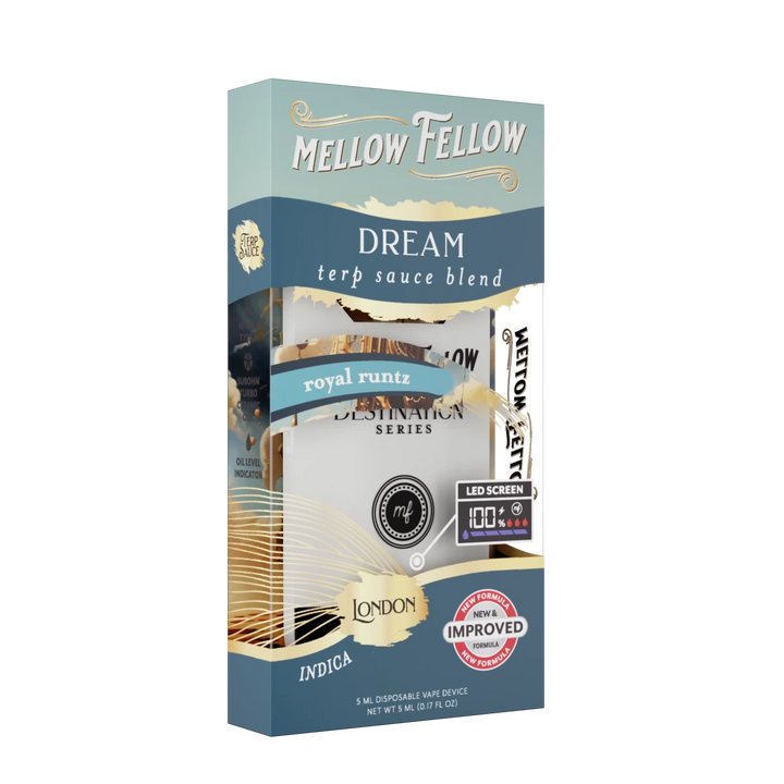 Dream Blend - Terp Sauce 5ml Disposable Vape - Royal Runtz (Indica) - Mellow Fellow