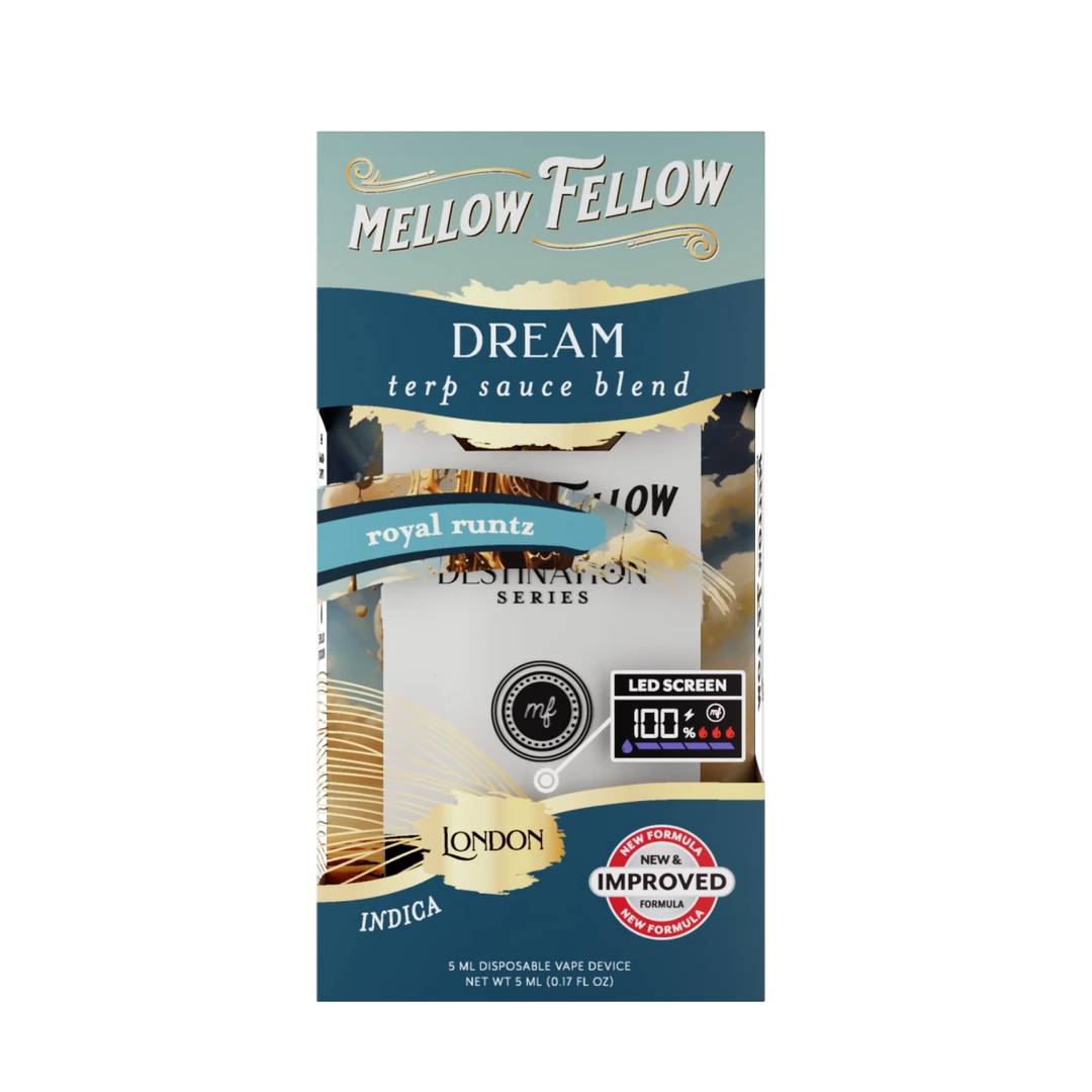 Dream Blend - Terp Sauce 5ml Disposable Vape - Royal Runtz (Indica) - Mellow Fellow