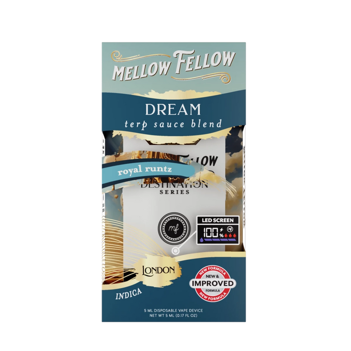 Dream Blend - Terp Sauce 5ml Disposable Vape - Royal Runtz (Indica) - Mellow Fellow