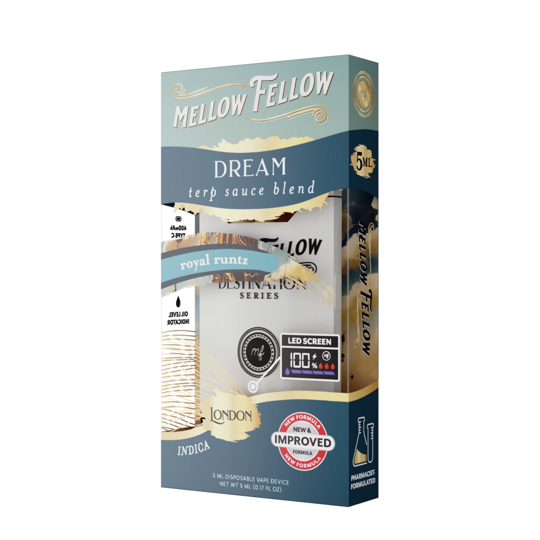 Dream Blend - Terp Sauce 5ml Disposable Vape - Royal Runtz (Indica) - Mellow Fellow