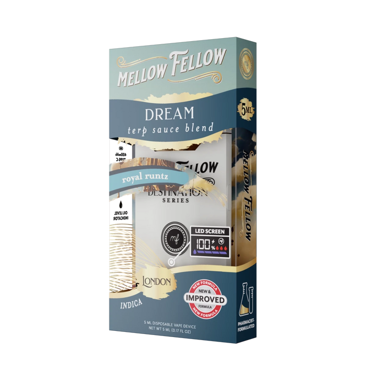 Dream Blend - Terp Sauce 5ml Disposable Vape - Royal Runtz (Indica) - Mellow Fellow