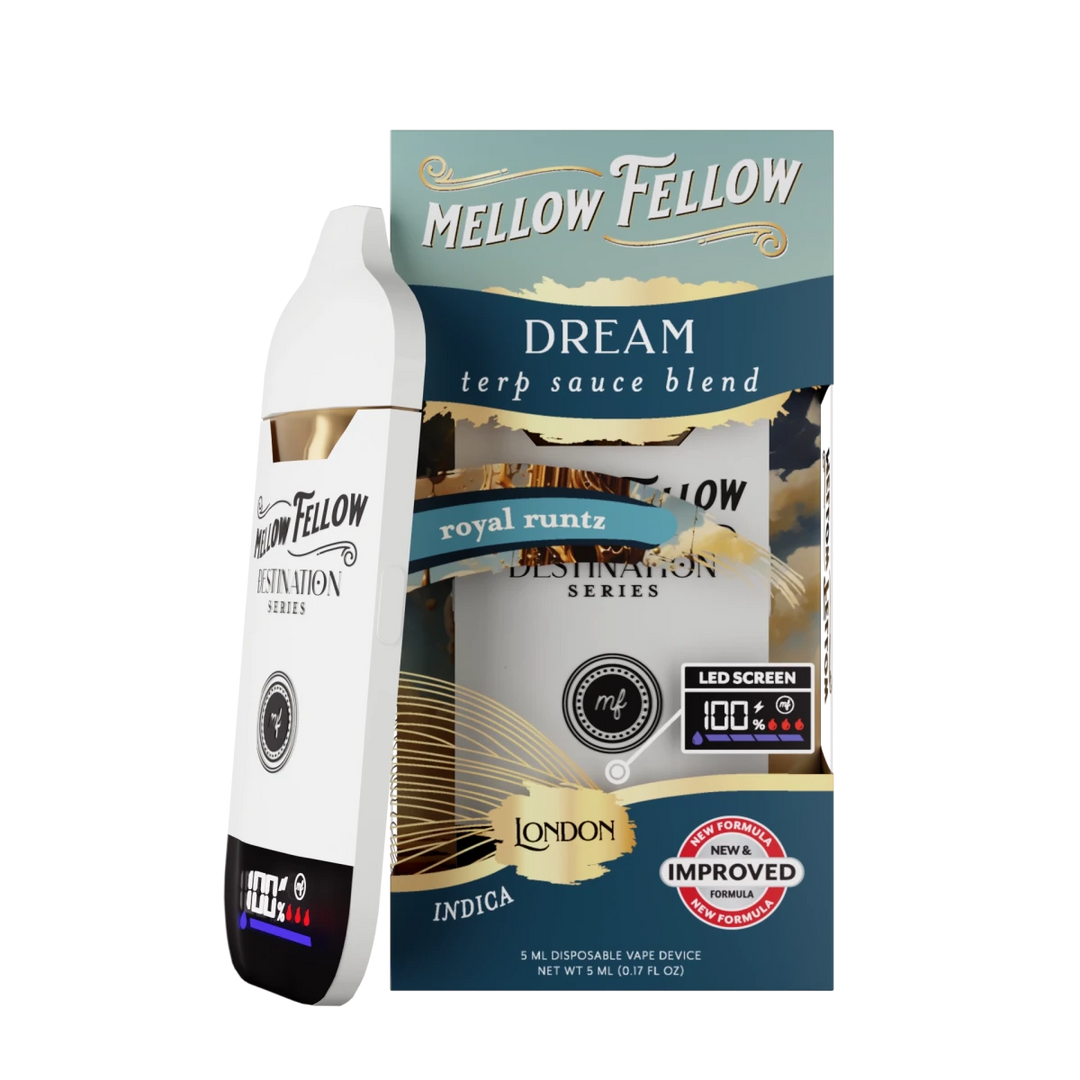 Dream Blend - Terp Sauce 5ml Disposable Vape - Royal Runtz (Indica) - Mellow Fellow