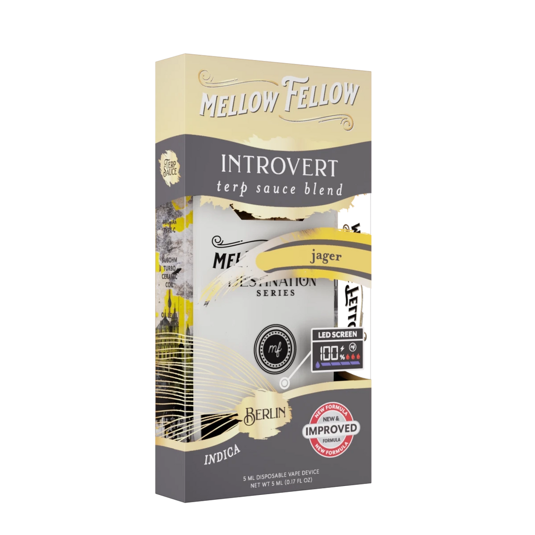 Introvert Blend - Terp Sauce 5ml Disposable Vape - Jager (Indica)