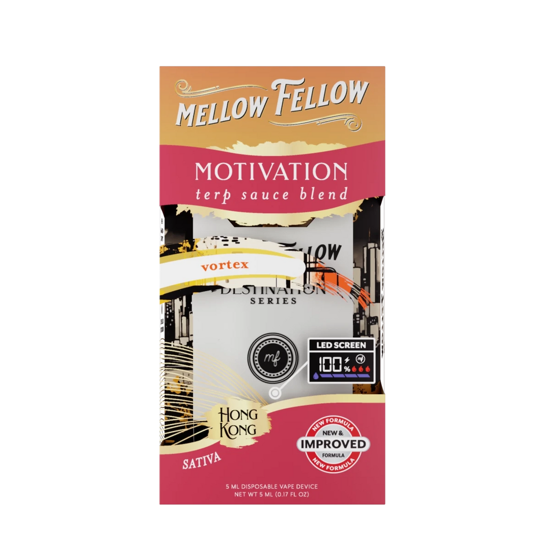 Motivation Blend - Terp Sauce 5ml Disposable Vape - Vortex (Sativa) - Mellow Fellow