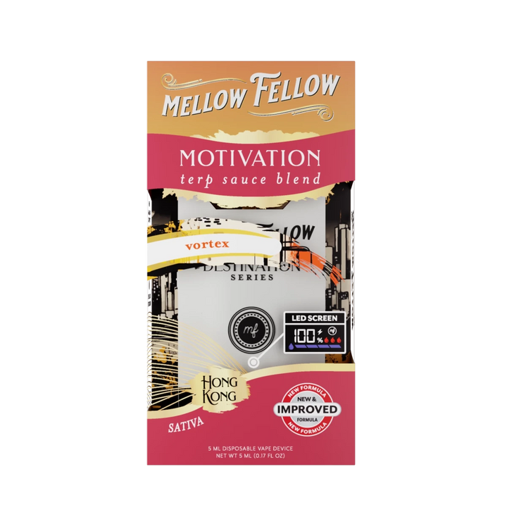 Motivation Blend - Terp Sauce 5ml Disposable Vape - Vortex (Sativa) - Mellow Fellow