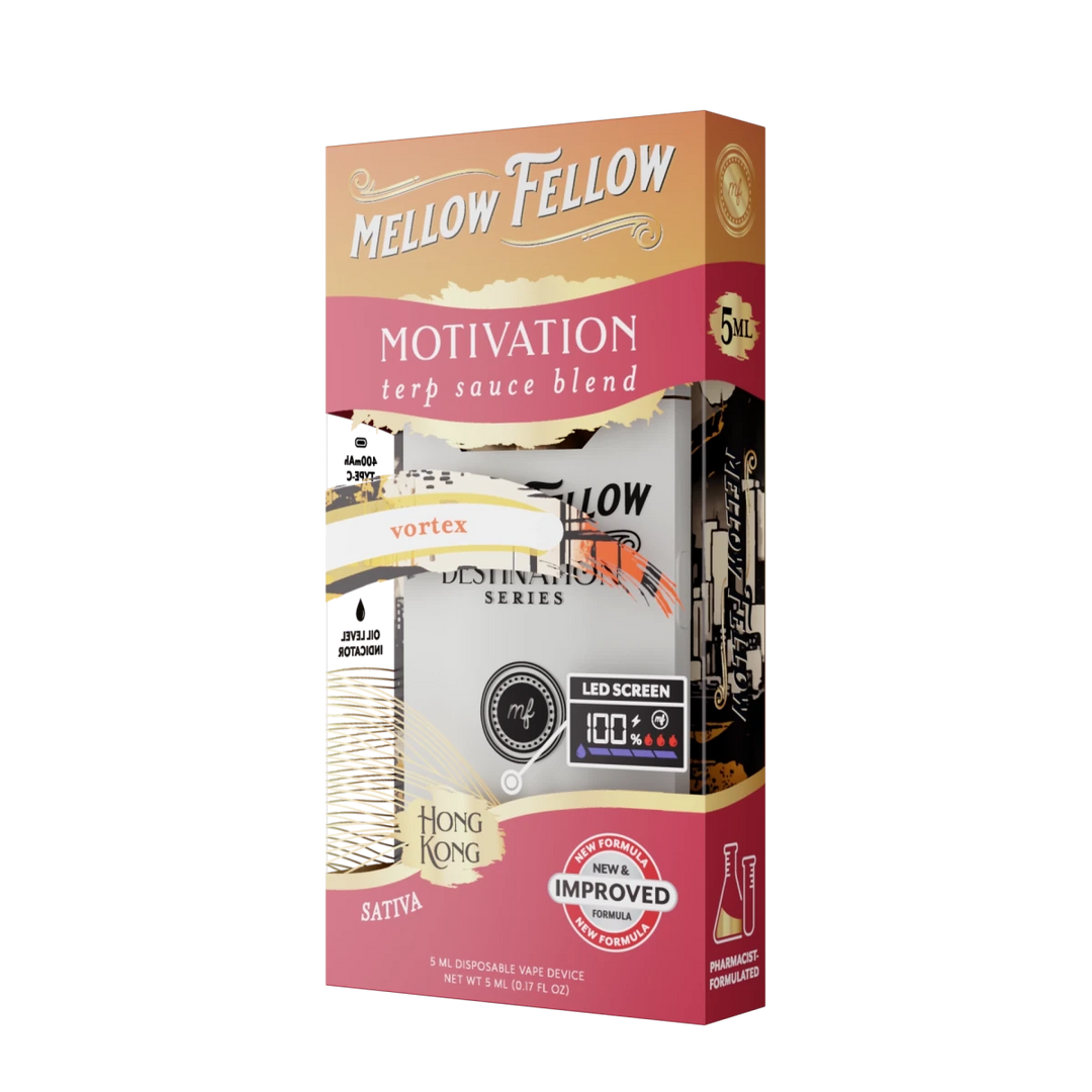 Motivation Blend - Terp Sauce 5ml Disposable Vape - Vortex (Sativa) - Mellow Fellow