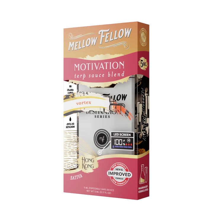Motivation Blend - Terp Sauce 5ml Disposable Vape - Vortex (Sativa) - Mellow Fellow