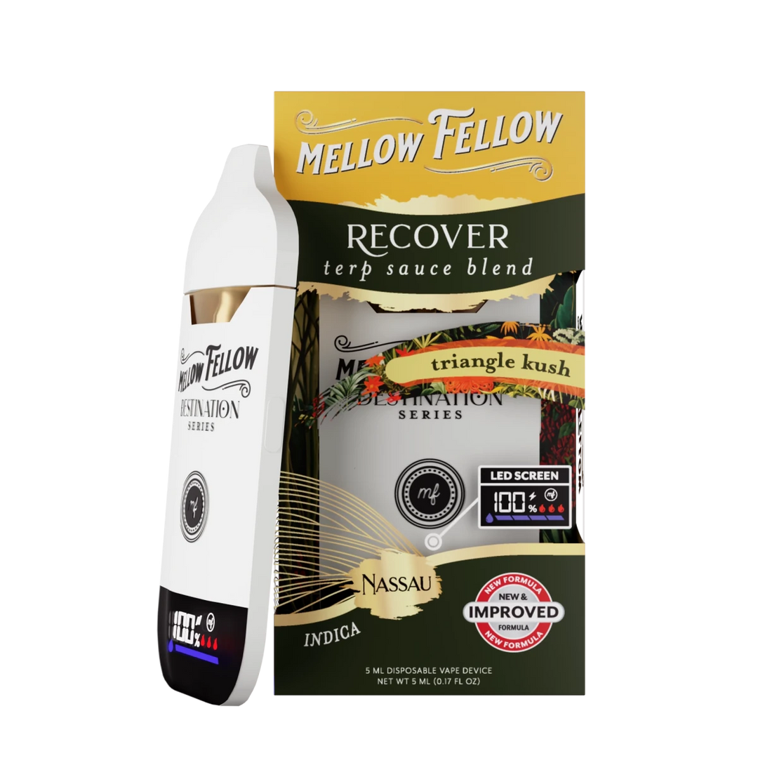 Recover Blend - Terp Sauce 5ml Disposable Vape - Triangle Kush (Indica) - Mellow Fellow