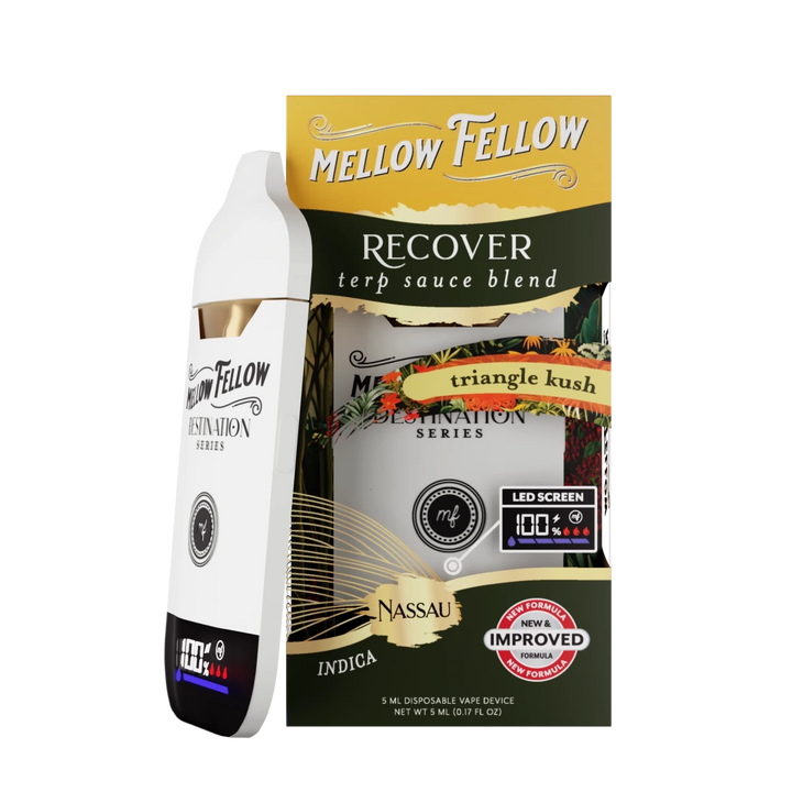 Recover Blend - Terp Sauce 5ml Disposable Vape - Triangle Kush (Indica) - Mellow Fellow