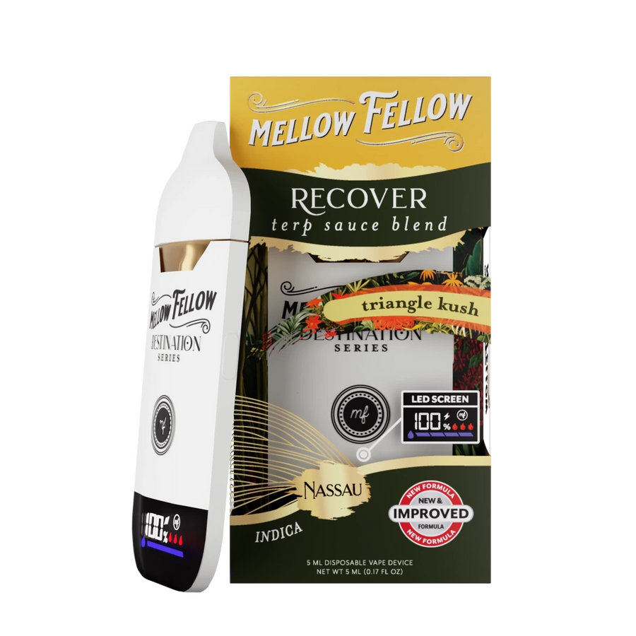 Recover Blend - Terp Sauce 5ml Disposable Vape - Triangle Kush (Indica) - Mellow Fellow