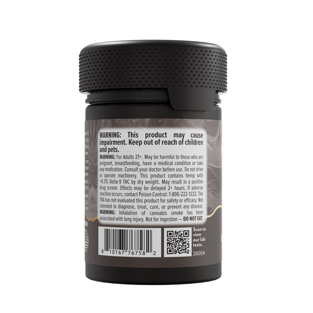 Exotic THCa Flower - 7g Jars - Black Mamba (Indica)