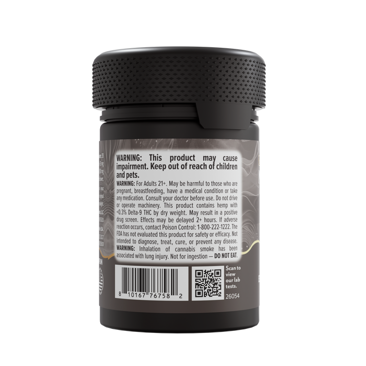 Exotic THCa Flower - 7g Jars - Black Mamba (Indica)