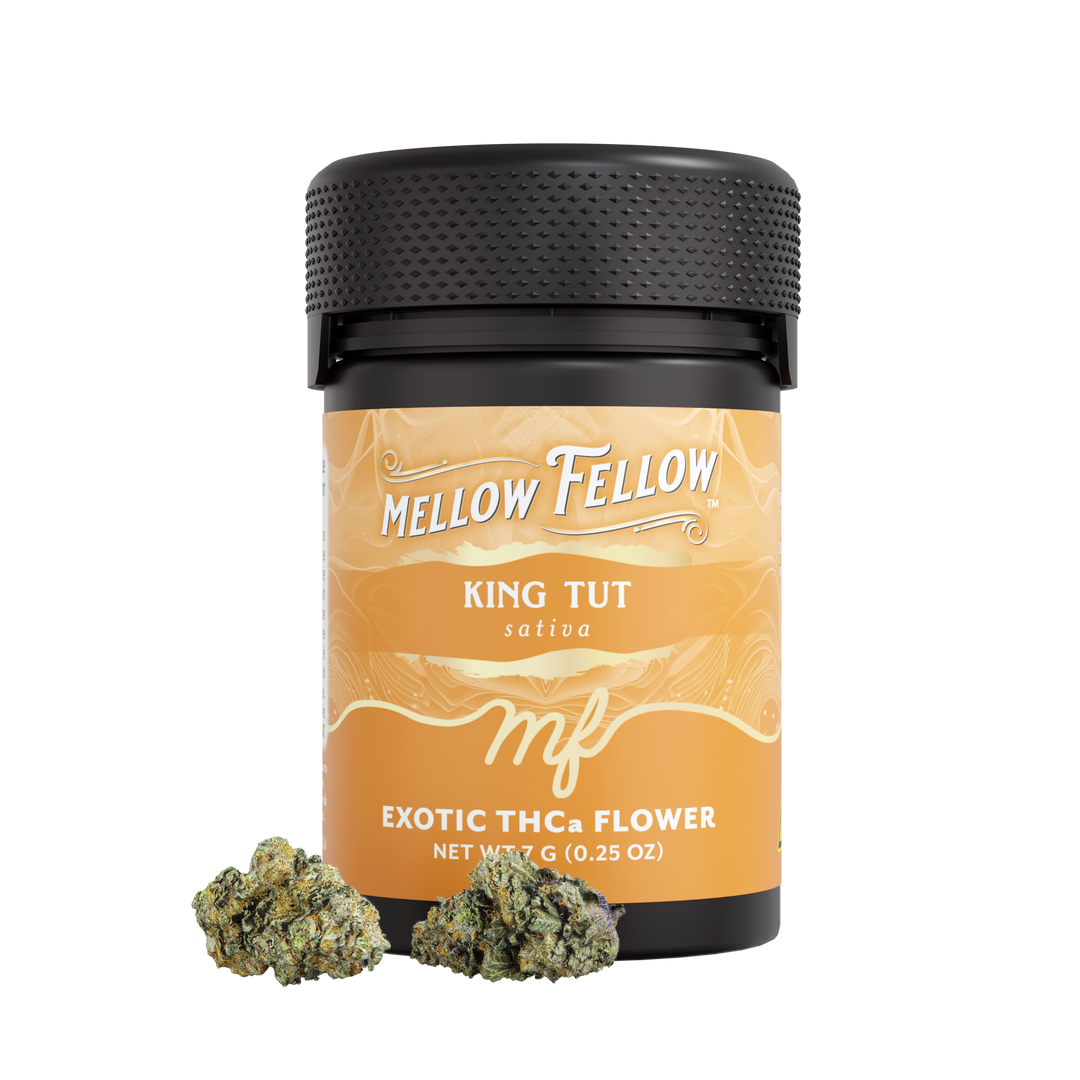 Exotic THCa Flower - 7g Jars - King Tut (Sativa)