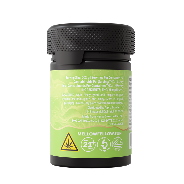 Exotic THCa Flower - 7g Jars - Sour Joker (Sativa)