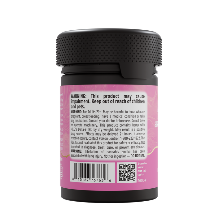 Exotic THCa Flower - 7g Jars - Strawberry Shortcake (Indica)