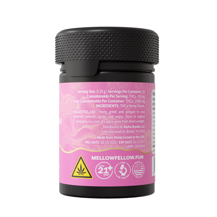 Exotic THCa Flower - 7g Jars - Strawberry Shortcake (Indica)