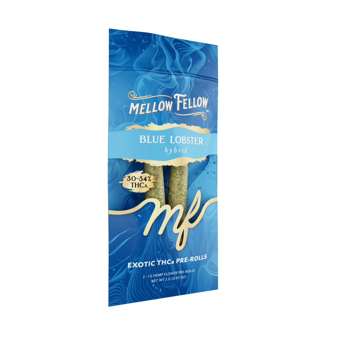 THCa Prerolls - 2 pc 2g Private Reserve Exotic - Blue Lobster (Hybrid)