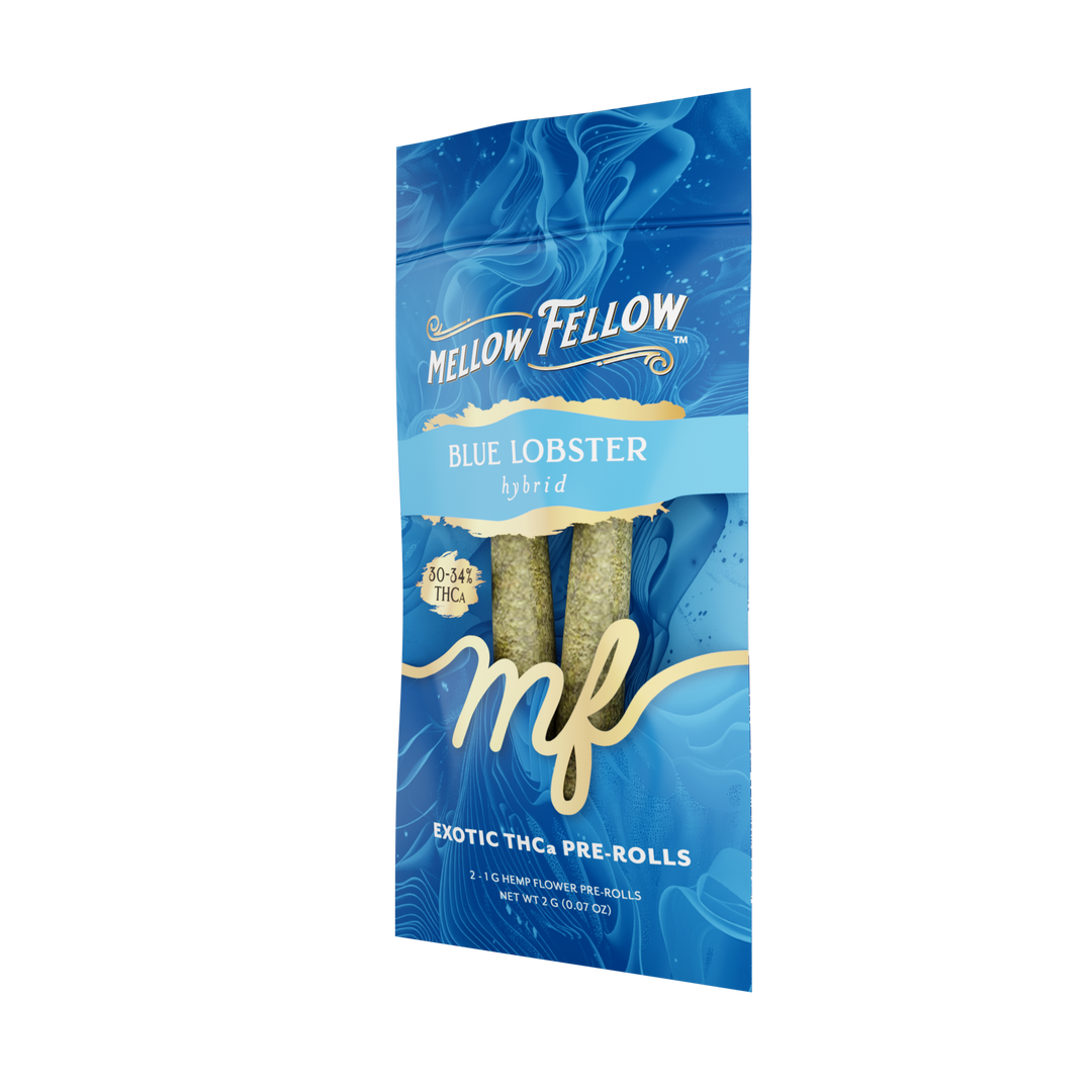 THCa Prerolls - 2 pc 2g Private Reserve Exotic - Blue Lobster (Hybrid)