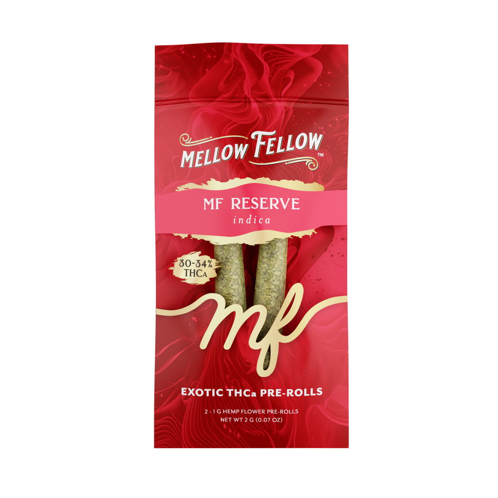 THCa Prerolls - 2 pc 2g Private Reserve Exotic - MF Reserve (Indica)