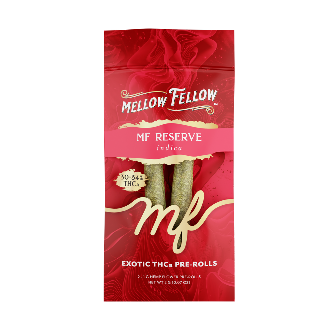 THCa Prerolls - 2 pc 2g Private Reserve Exotic - MF Reserve (Indica)