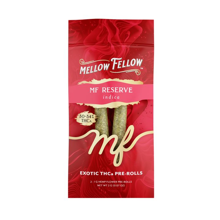 THCa Prerolls - 2 pc 2g Private Reserve Exotic - MF Reserve (Indica)